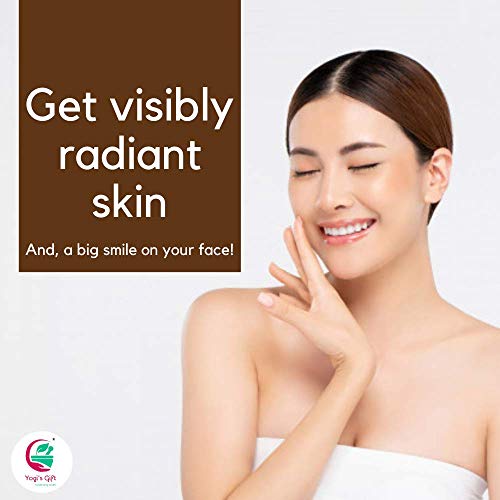 Yogi’s Gift | 100 % Pure Organic Wild Turmeric powder for face | 8 Oz (227 gr...