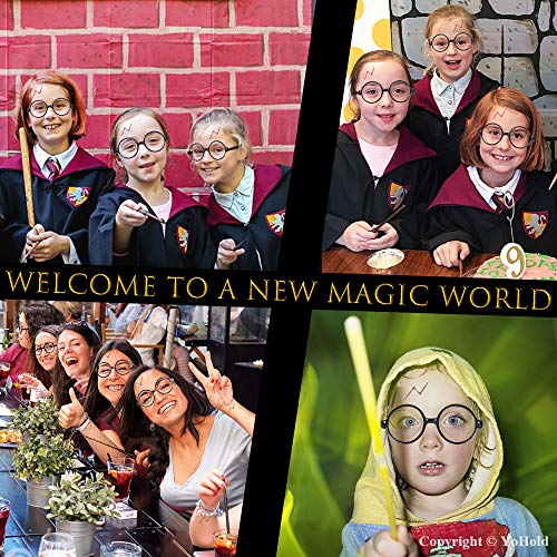 YoHold Wizard Lightning Bolt Scar Temporary Tattoos for Halloween, Wizard The...