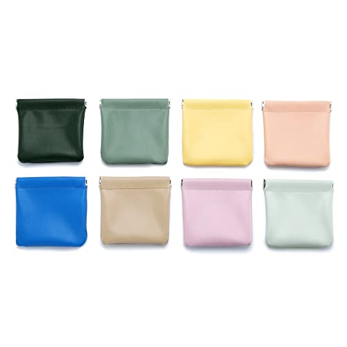 Yokawe Cosmetic Bags Small Makeup Bag for Purse Pu Leather Toiletry Pouch Wat...