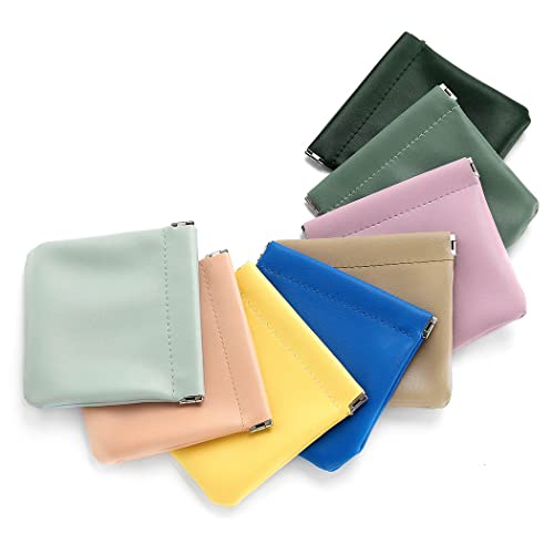 Yokawe Cosmetic Bags Small Makeup Bag for Purse Pu Leather Toiletry Pouch Wat...