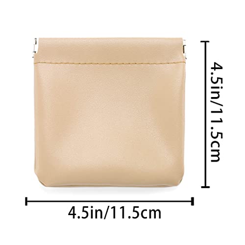 Yokawe Cosmetic Bags Small Makeup Bag for Purse Pu Leather Toiletry Pouch Wat...