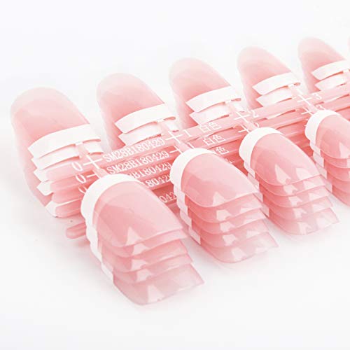 Yokilly 120 Pieces Natural French Fake Nails,Acrylic False Nails Kit Includin...