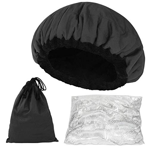 Yolife Deep ConditioningThermal Heat Cap- Cordless, Flaxseed Reversible Micro...