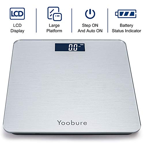 Weight Scale, Precision Digital Body Bathroom Scale with Step-On Technology, ...