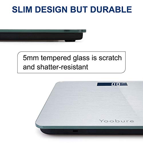 Weight Scale, Precision Digital Body Bathroom Scale with Step-On Technology, ...