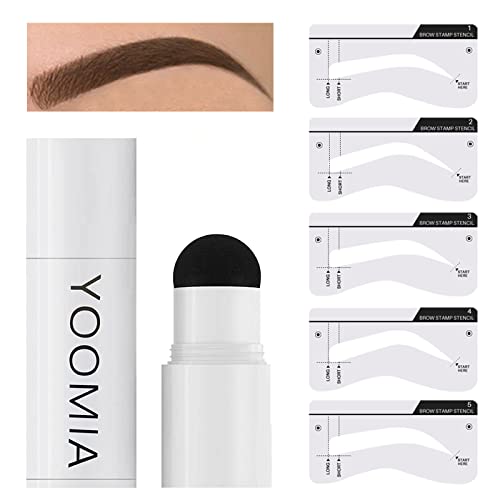 YOOMIA Eyebrow Stamp Stencil Kit Eyebrow Stamp Shaping Kit Waterproof Brow St...