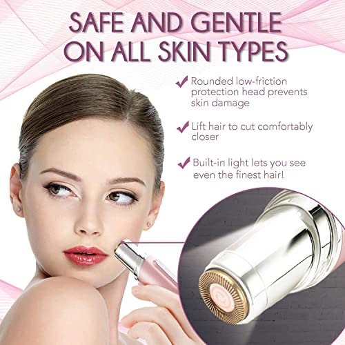 Facial Hair Removal for Women by Yoove | Painless & Clean Hair Remover for Fa...