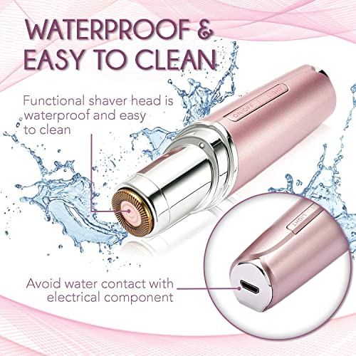 Facial Hair Removal for Women by Yoove | Painless & Clean Hair Remover for Fa...