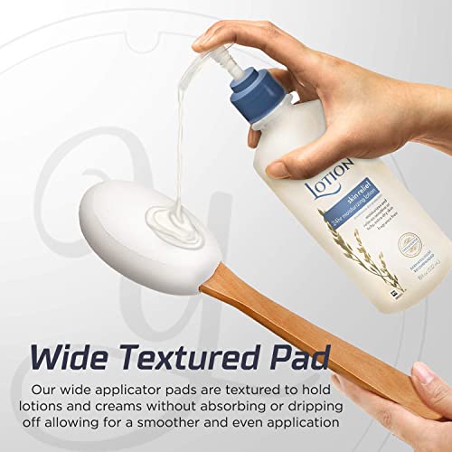 Lotion Applicator for Your Back | 17" Long Handle for Easy Reach Self Applica...