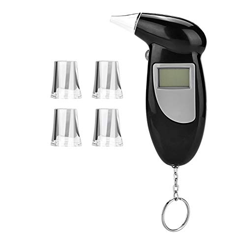 Breathalyzer with LCD Display, Digital Alcohol Breath Tester, Keychain Breath...