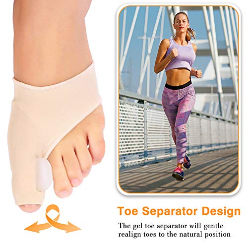 Bunion Foot Sleeve, Bunion Corrector Relief Sleeve with Gel Bunion Pad Cushio...