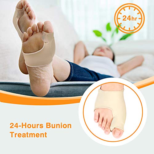 Bunion Foot Sleeve, Bunion Corrector Relief Sleeve with Gel Bunion Pad Cushio...