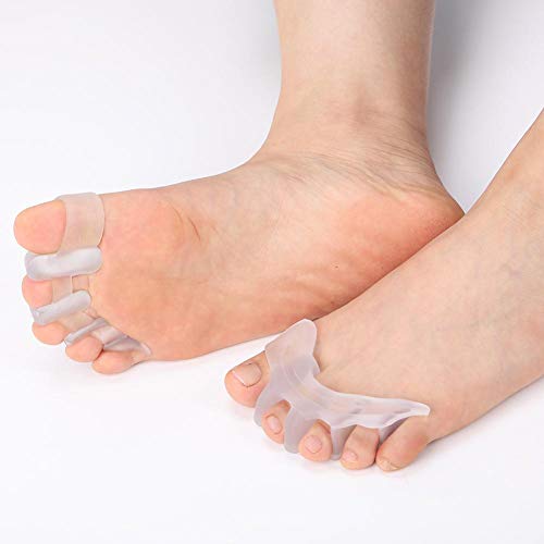 Toe Separators and Straightener, Gel Toe Separators, Silicone Toe Separation ...