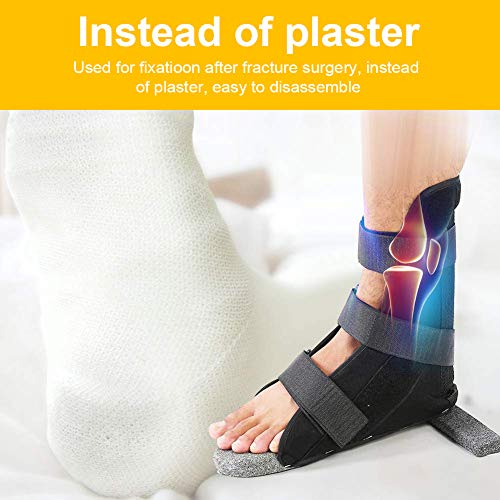 Leg Fixation Protector, Ankle Strap Support Foot Orthosis Plantar Splint Brac...