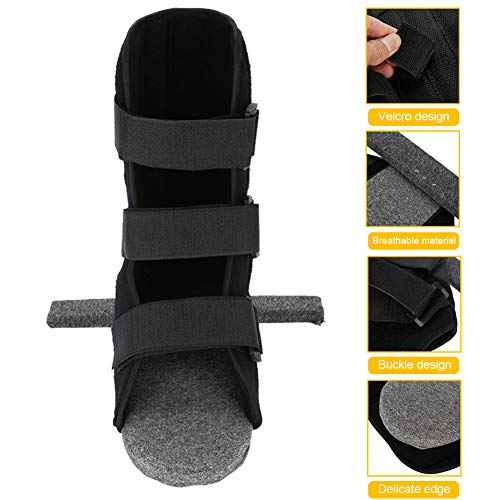 Leg Fixation Protector, Ankle Strap Support Foot Orthosis Plantar Splint Brac...