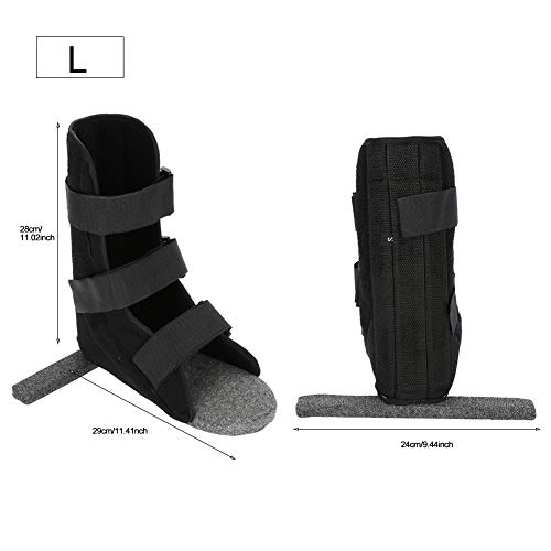 Leg Fixation Protector, Ankle Strap Support Foot Orthosis Plantar Splint Brac...