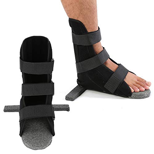 Leg Fixation Protector, Ankle Strap Support Foot Orthosis Plantar Splint Brac...