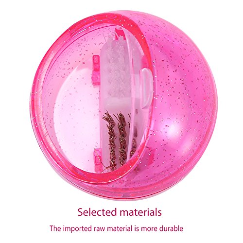 Mini Drill Bit Cleanser Box for Nail Art Drill Head Dual Clean Brush Portable...
