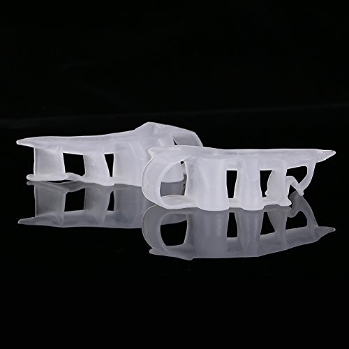 Toe Separator and Protectors, Triple Gel Toe Separators for Overlapping Toe, ...