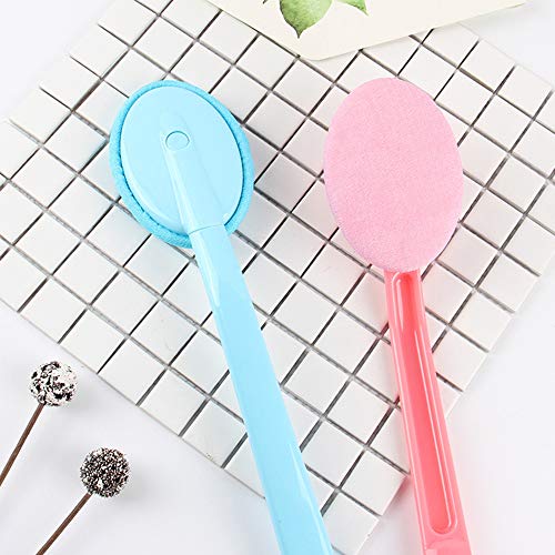 Yothfly Bathing Brush Easy Lotion Applicator Long Handle Back Brush for Showe...