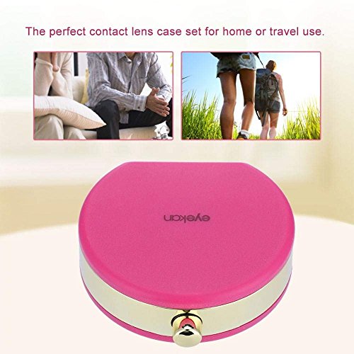 Contact Lens Box, Mini Contact Lens Holder Eye Care Lenses Case Set Cute Love...
