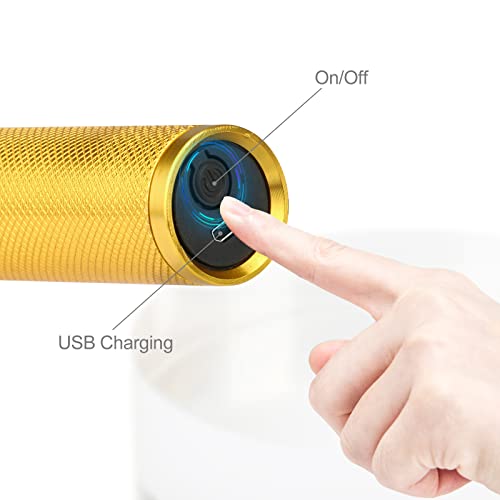 Upgrated Hair Trimmer for Men, T-Blade Cordless Clippers wizh 4 Guide Comb, Z...