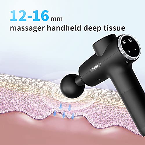 Youdgee Massage Gun Deep Tissue for Back, Neck, Shoulder, Leg Pain Relief – P...