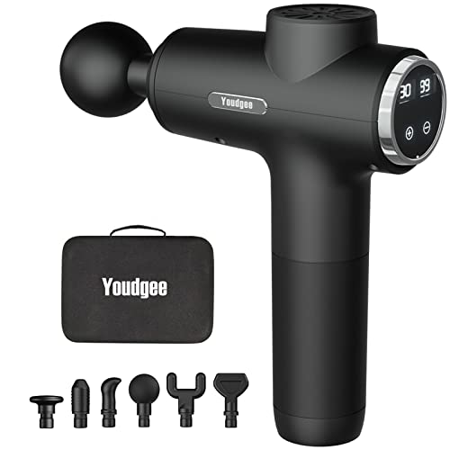 Youdgee Massage Gun Deep Tissue for Back, Neck, Shoulder, Leg Pain Relief – P...