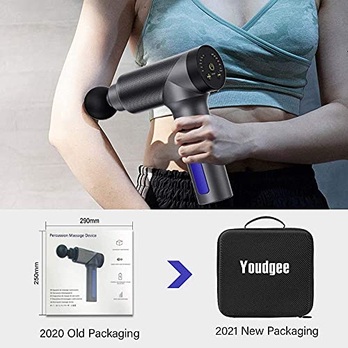 Youdgee Muscle Massage Gun Deep Tissue for Athletes 6 Speeds Levels