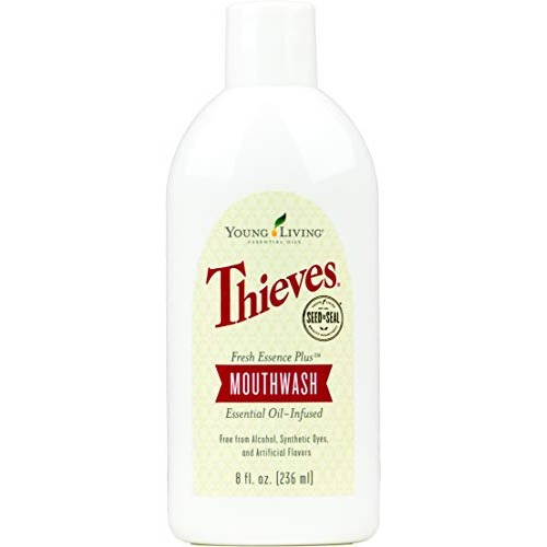 Young Living Thieves Fresh Essence Alcohol-Free and Fluoride-Free Mouthwash -...