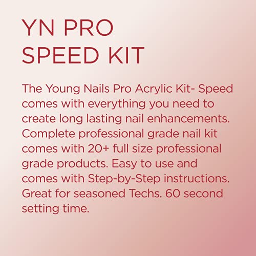 Young Nails False Nail Pro Acrylic Kit Speed