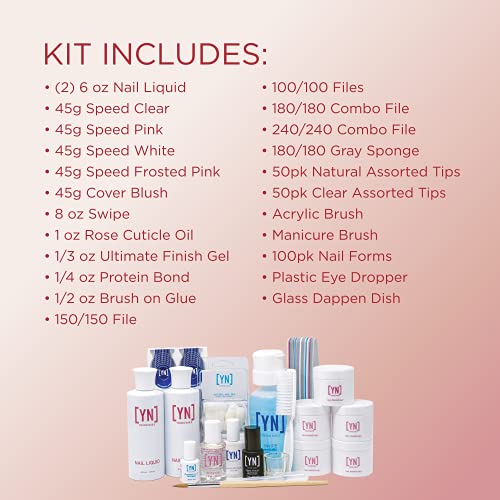 Young Nails False Nail Pro Acrylic Kit Speed