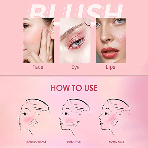 YOUNG VISION Cream Blush Stick, All-in-One Natural Makeup Stick for Cheeks, L...