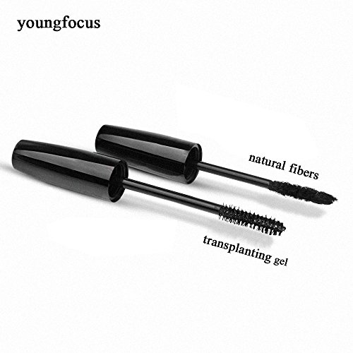 Youngfocus 3D Fiber Lash Mascara Waterproof, Luxuriously Longer, Thicker, Vol...