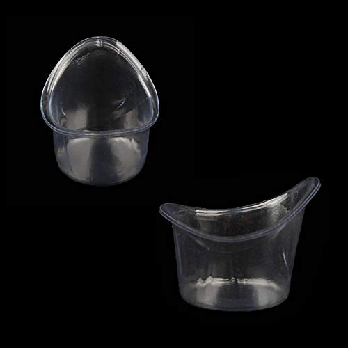 YouU 100 Pcs Non Sterile Disposable Plastic Eye Wash Cups Portable Disposable...