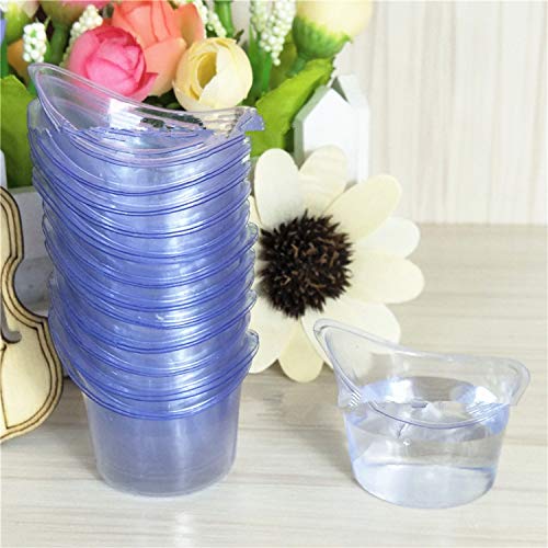 YouU 100 Pcs Non Sterile Disposable Plastic Eye Wash Cups Portable Disposable...