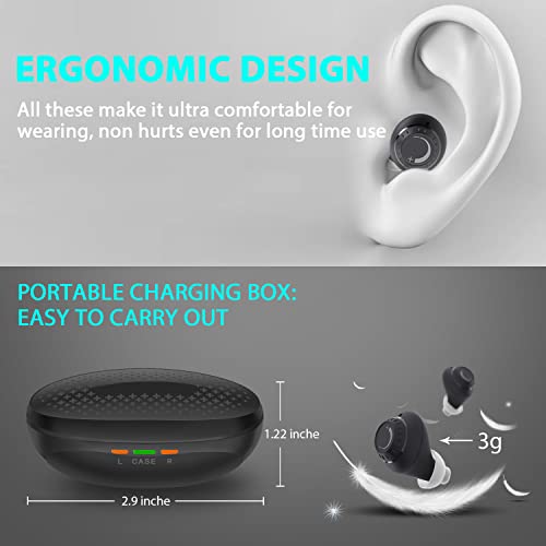 Hearing Aids ,YOXINTA Hearing aids for seniors with Noise Cancelling,Light & ...