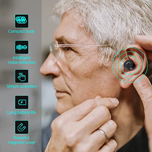 Hearing Aids ,YOXINTA Hearing aids for seniors with Noise Cancelling,Light & ...