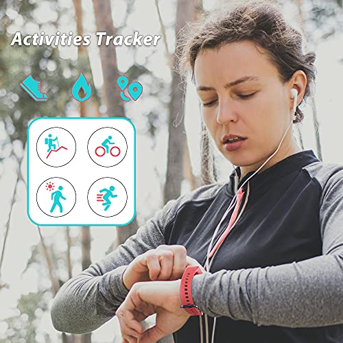 YoYoFit Fitness Tracker with Heart Rate Blood Pressure Monitor,Blood Oxygen,A...