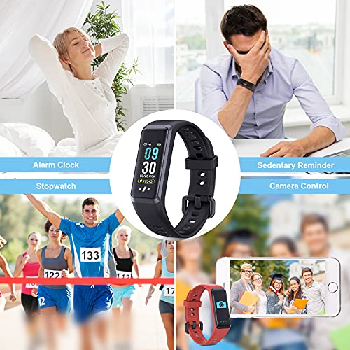 YoYoFit Fitness Tracker with Heart Rate Blood Pressure Monitor,Blood Oxygen,A...