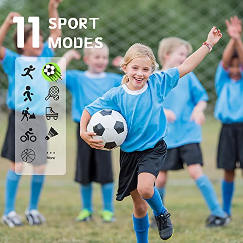 YoYoFit Slim Kids Fitness Tracker Heart Rate Monitor, Kids Activity Tracker W...