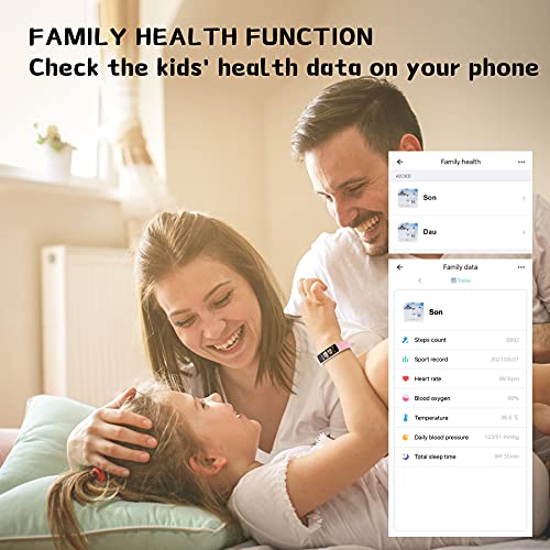 YoYoFit Slim Kids Fitness Tracker Heart Rate Monitor, Kids Activity Tracker W...