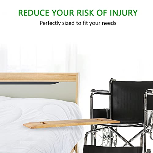 YPCBYNBS Transfer Board,Wooden Slide Assist Device for Transferring Patient,E...