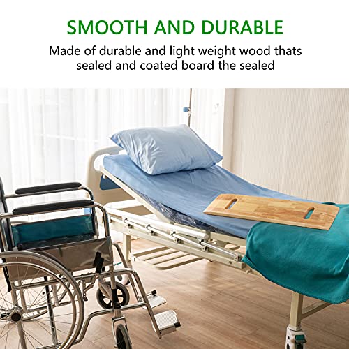 YPCBYNBS Transfer Board,Wooden Slide Assist Device for Transferring Patient,E...
