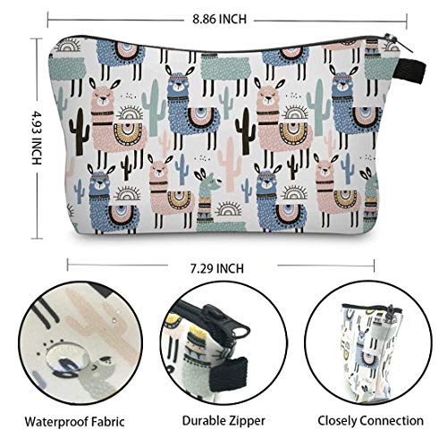 Cosmetic Bags for Women - YQBOOM Makeup Bag Small Portable Bags for Purse Org...