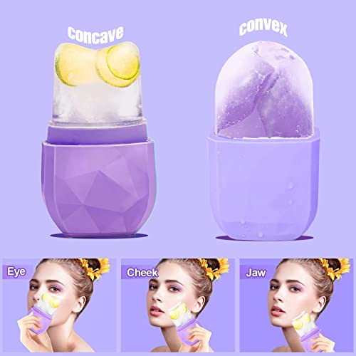 Ice Roller for Face & Eye Beauty Ice Face Roller Contour Cube Skin Care Tools...