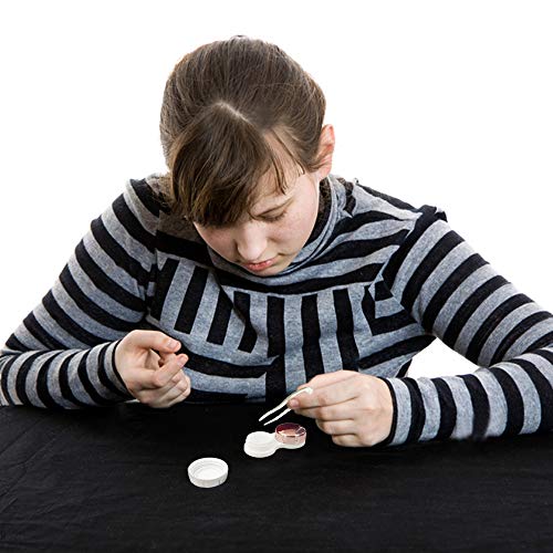 3 Pack Contact Lens Case,YuCool Mini Stylish Simple Portable Cases Kit Set Ha...