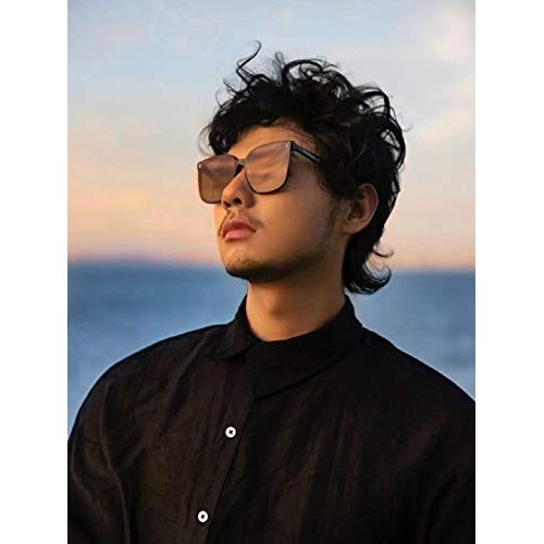 Monster GM Frida 01 Sunglasses Black Anti Blue Light Women UV400 Oversized Un...