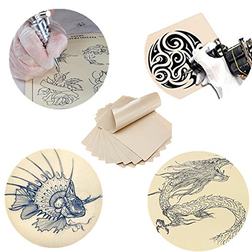 Blank Tattoo Skin Practice - Yuelong Double Sides 10 Sheets 8x6 Tattooing and...