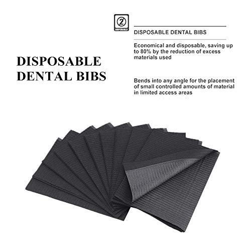 Dental Bibs - Yuelong 125Pcs Disposable Tattoo Bibs Tattoo Table Covers Patie...
